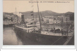 PORT VENDRES : La Marsa Arrivant Au Port  - Très Bon état - Port Vendres