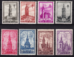 Belgica, 1939 Y&T. 519 / 526,  MNH. - Nuovi