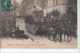 RENNES : Fête Des Fleurs 1910 - Char Du Chou Et Des Légumes - état - Rennes