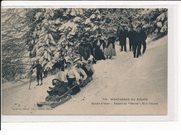 Montagnes Du Doubs, Sports D'hiver, Départ D'un Bobsleigh - Très Bon état - Otros & Sin Clasificación