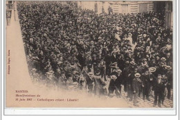 NANTES - Manifestations De 1903 - Très Bon état - Nantes