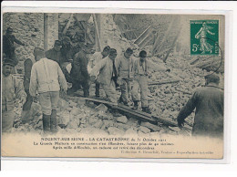 NOGENT-sur-SEINE : La Catastrophe De 1911, La Grande Malterie En Construction S'est éffondrée - Très Bon état - Nogent-sur-Seine