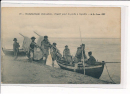 OUISTREHAM : Départ Pour La Pêche à L'équille - Très Bon état - Ouistreham