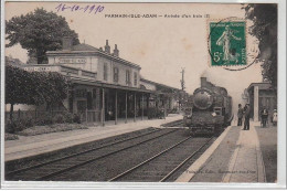 PARMAIN-ISLE-ADAM : Arrivée D'un Train - Très Bon état - Parmain