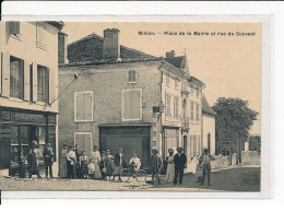 MIELAN : Place De La Mairie Et Rue Du Couvent - Très Bon état - Autres & Non Classés