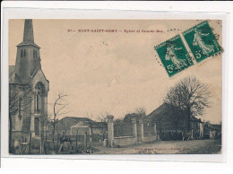 MONT-SAINT-REMY : Eglise Et Grande Rue - Très Bon état - Autres & Non Classés