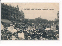 MONTPELLIER : Meeting Viticole Du 9 Juin 1907, Toujours Le Défilé Des Gueux, Place De La Comédie  - Très Bon état - Montpellier