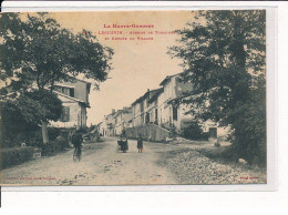 LEGUEVIN : Avenue De Toulouse Et Entrée Du Village - Très Bon état - Altri & Non Classificati