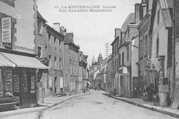 LA SOUTERRAINE : Rue Hyacinthe-montaudon - Tres Bon Etat - La Souterraine