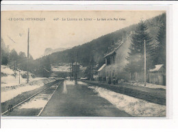 LE LIORAN : La Gare Et Le Puy Griou En Hiver - Très Bon état - Sonstige & Ohne Zuordnung