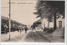 DAMIATTE : Gare Damiatte - St Paul - Très Bon état - Autres & Non Classés