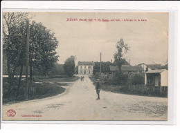 JEUGNY : Avenue De La Gare - Très Bon état - Other & Unclassified