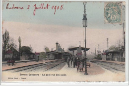 ERMONT EAUBONNE : La Gare Vue Des Quais - Très Bon état - Ermont-Eaubonne