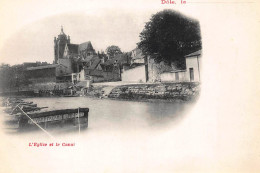 DOLE : L'eglise Et Le Canal - Tres Bon Etat - Dole