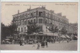 CHALON SUR SAONE : Grand Café - Entrée Du Boulevard - Très Bon état - Chalon Sur Saone