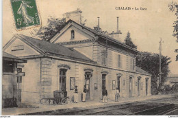 CHALAIS : La Gare - Tres Bon Etat - Autres & Non Classés