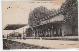 CHARMES SUR MOSELLE : La Gare - état - Charmes