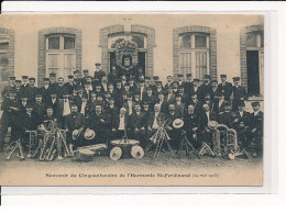 CHARTRES : Souvenir Du Cinquantenaire De L'Harmonie St-Ferdinand, 24 Mai 1908 - Très Bon état - Chartres