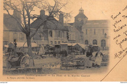 CHATEAUMEILLANT : La Place Et Le Marché Couvert - Tres Bon Etat - Châteaumeillant