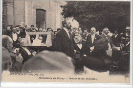 CLUNY : Discours Du Ministre - Très Bon état - Charolles