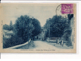 CLERIEUX : Avenue Des Usines Et La Poste - Très Bon état - Autres & Non Classés