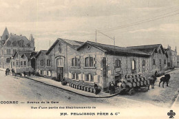 COGNAC : Avenue De La Gare Vue D'une Partie Des Etablissements De MM. Pellisson Pere - Tres Bon Etat - Cognac