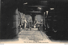 COGNAC : Richard & Pailloud, Chai De Reserve Des Tres Vieilles Eaux-de-vie - Tres Bon Etat - Cognac