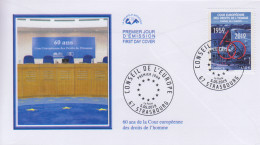 Enveloppe  FDC   1er  Jour   FRANCE    CONSEIL  DE   L' EUROPE    2019 - 2010-2019