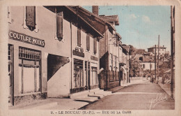 Z+ Nw-(64) LE BOUCAU - RUE DE LA GARE - CARTE COLORISEE - Altri & Non Classificati