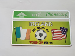 United Kingdom-(BTG-272)-Ireland World Cup-USA-1994-(261)(5units)(403D58107)(tirage-5.000)-price Cataloge-6.00£-mint - BT Allgemeine