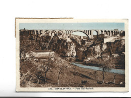 CPA CONSTANTINE , PONT SIDI  RACHED (voir Timbres ) - Constantine