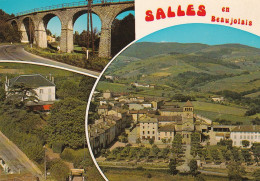 Z+ Nw-(69) SALLES EN BEAUJOLAIS - CARTE MULTIVUES - Sonstige & Ohne Zuordnung