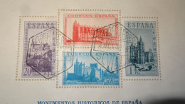 Grande Enveloppe ESPANA Avec Bloc Monumentos - Sevilla 1938 .......... 240424......... CL9-58a - Covers & Documents