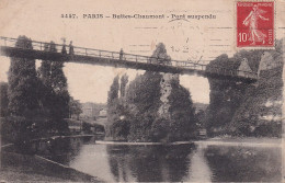 Z++ Nw-(75) PARIS - BUTTES CHAUMONT - PONT SUSPENDU - District 19