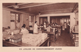 Z++ Nw-(75) PARIS - ETS GOY  LABORATOIRE DES PASTILLES M. B. C.  ATELIER CONDITIONNEMENT , SERVICE DE PUB. - LOT DE 4 CP - Gesundheit, Krankenhäuser