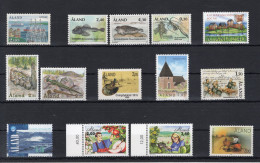 1984/91 ALAND Lotto MNH ** 10 Serie Complete - Ålandinseln