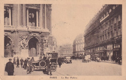 Z++ Nw-(75) PARIS - LA RUE HALEVY - ANIMATION - CARTE D'EXPEDITION GALERIES LAFAYETTE - Paris (09)