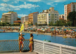 CARTOLINA  C10 GRADO,GORIZIA,FRIULI VENEZIA GIULIA-SPIAGGIA-MARE,SOLE,ESTATE,BARCHE A VELA,BELLA ITALIA,VIAGGIATA 1971 - Rimini