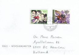 Liechtenstein 2024 Vaduz Child Future Mining Bee Andrena Hattorfiana Cover - Storia Postale