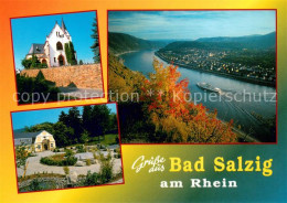 73671032 Bad Salzig Kirche Klinik Panorama Blick Auf Den Rhein Bad Salzig - Boppard