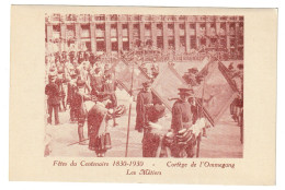 Bruxelles Fêtes Du Centenaire Cortège De L' Ommegang Les Métiers Brussel - Feiern, Ereignisse