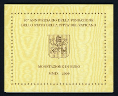 Vatikan 2009 Kursmünzensatz/ KMS Im Folder ST (EM006 - Vaticano (Ciudad Del)