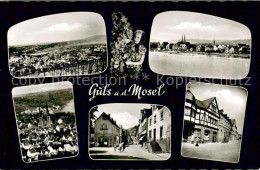 73670927 Guels Koblenz Panorama Moseltal Ortsmotive Fachwerkhaus Guels Koblenz - Koblenz