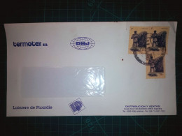 ARGENTINE, Enveloppe De "Termotex S.A., Distribution Et Ventes". Timbre-poste : Facteur Délivrant Des Lettres. - Usados