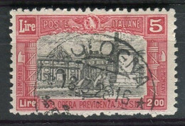 REGNO 1928 MILIZIA 2° EMISSIONE 5 L. + 2 L. USATO - Used