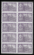 EXPO PARIS France 1900 EXPOSITION UNIVERSELLE Vignetten VIGNETTE BLOCK OF 10 MNH** ITALY ITALIA ITALIE RARE - 1900 – París (Francia)