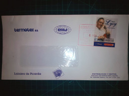 ARGENTINE, Enveloppe De "Termotex S.A., Distribution Et Ventes". Timbre-poste : Alberto Lysy. - Oblitérés