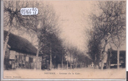 SEURRE- AVENUE DE LA GARE - Andere & Zonder Classificatie