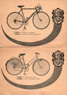 Dépliant Et Carte De "L'Equipe TIGRA Au Tour De ROMANDIE 1954" Et Les Géants De La Route Photo Picoche - Advertising