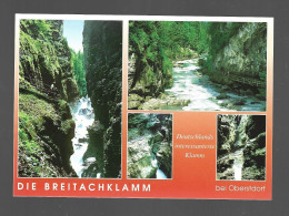 Oberstdorf Die Breitachklamm AK Bayern Deutschland Photo Carte Htje - Oberstdorf